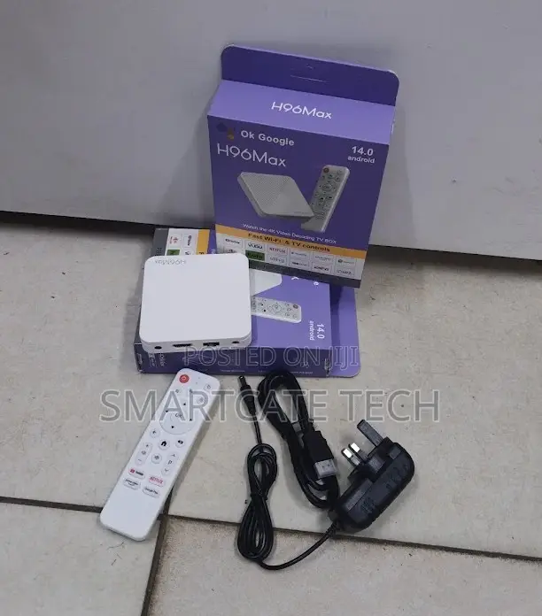 H96 Max M2 Plus Android 14 TV Box 2GB 16GB – WiFi 6 & 4K
