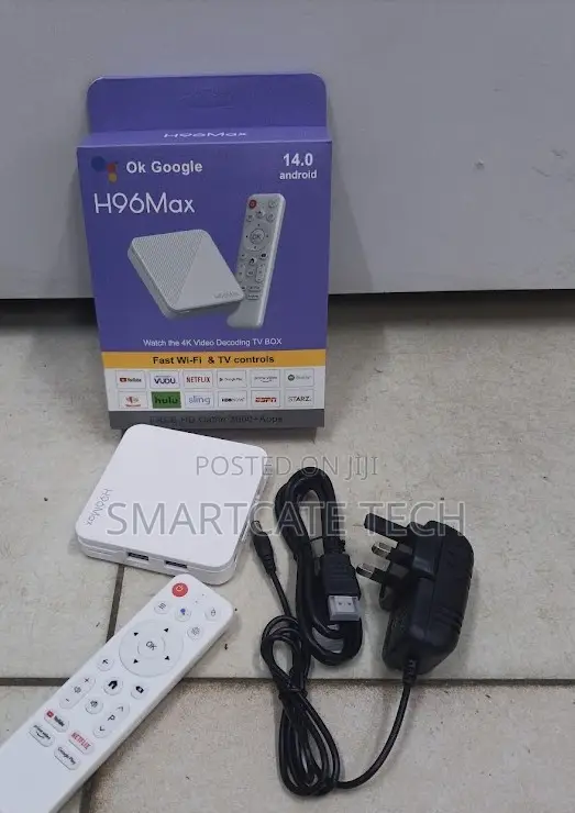 H96 Max Android 14 TV Box 2GB 16GB – Smart TV Upgrade & 4K