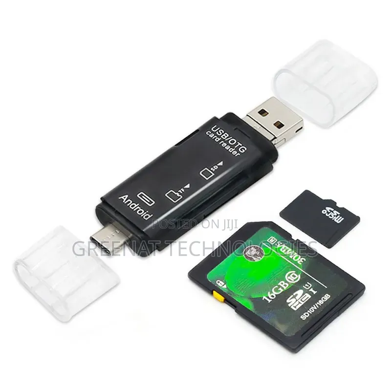 3 in 1 Type C USB OTG Card Reader USB 2.0 Universal OTG TF SD