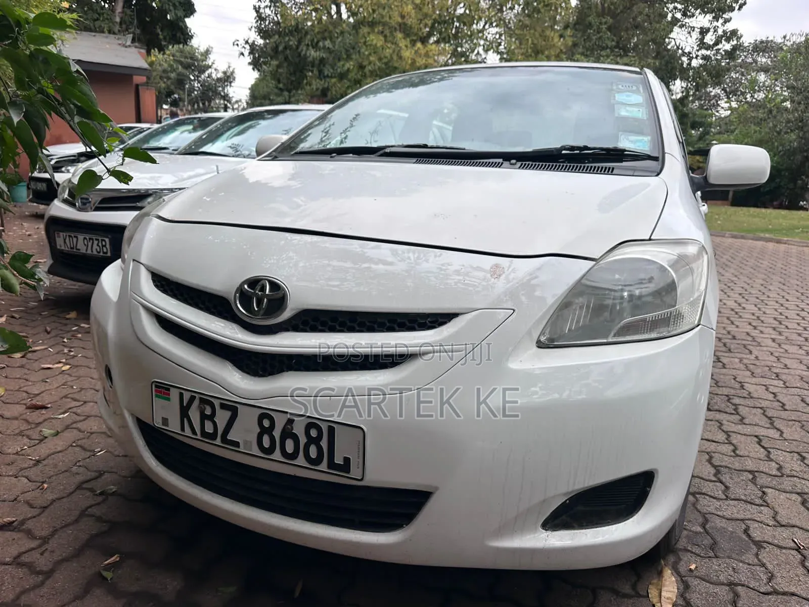 Toyota Belta 2007 White