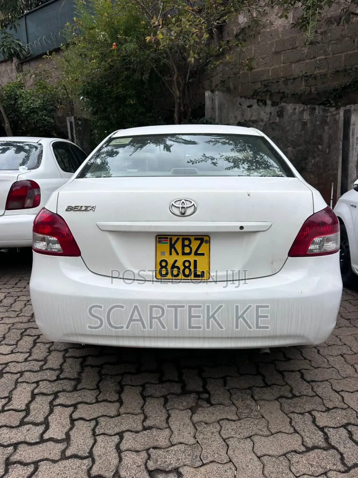Toyota Belta 2007 White