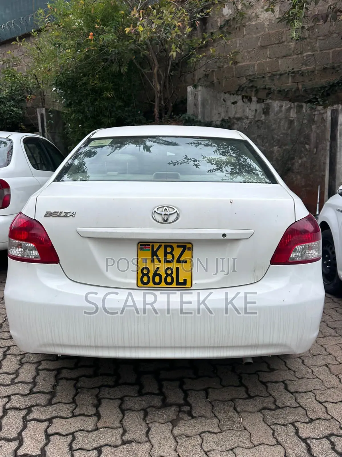 Toyota Belta 2007 White