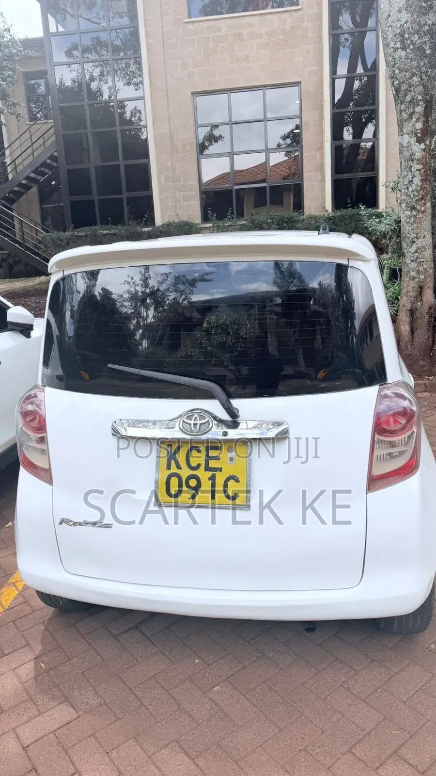 Toyota Ractis 2008 White