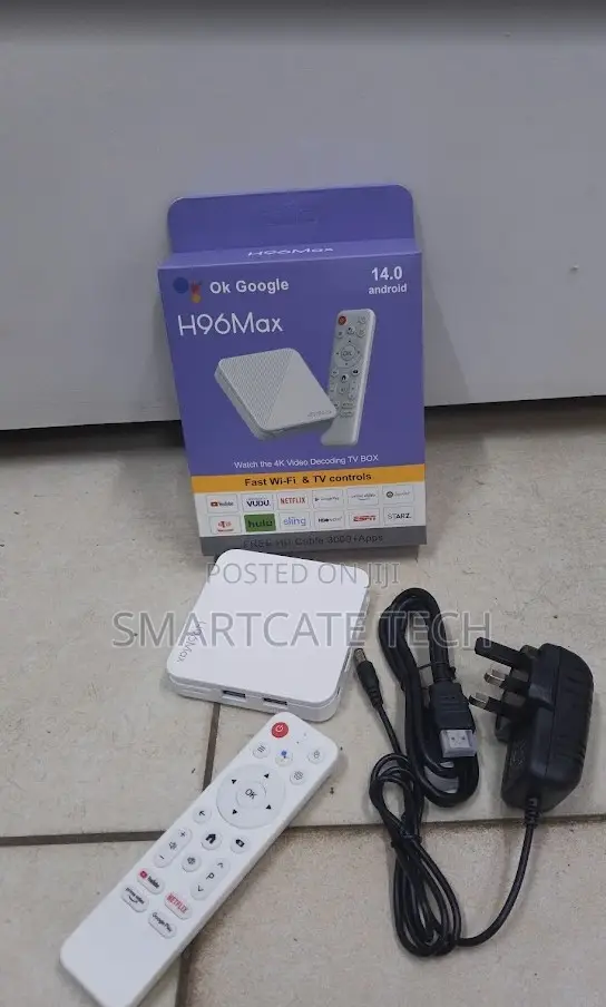 H96 Max M2 Plus Android 14 Smart TV Box – 2GB RAM 16GB ROM
