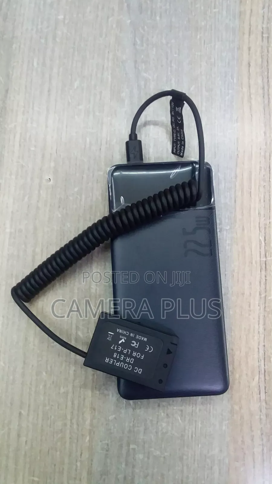Canon Camera Type C Dummy Battery Pack With Powebank