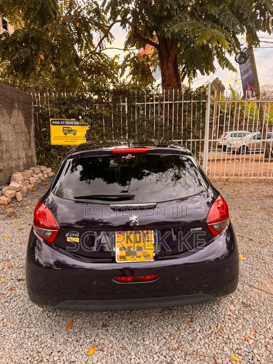 Peugeot 208 2017 Black