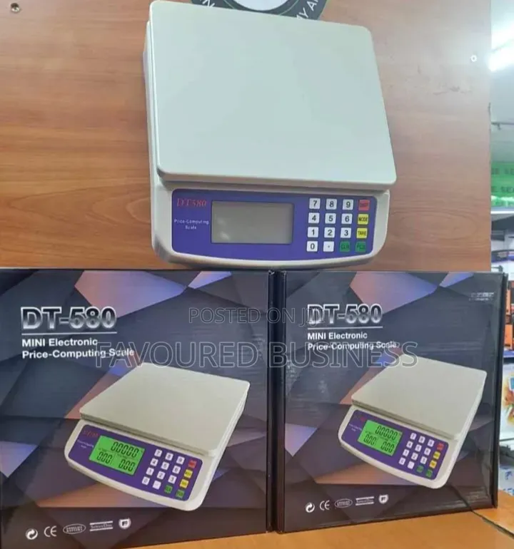 Commercial DT 580 Weighing Scale / Digital Scale Dt 580 Available