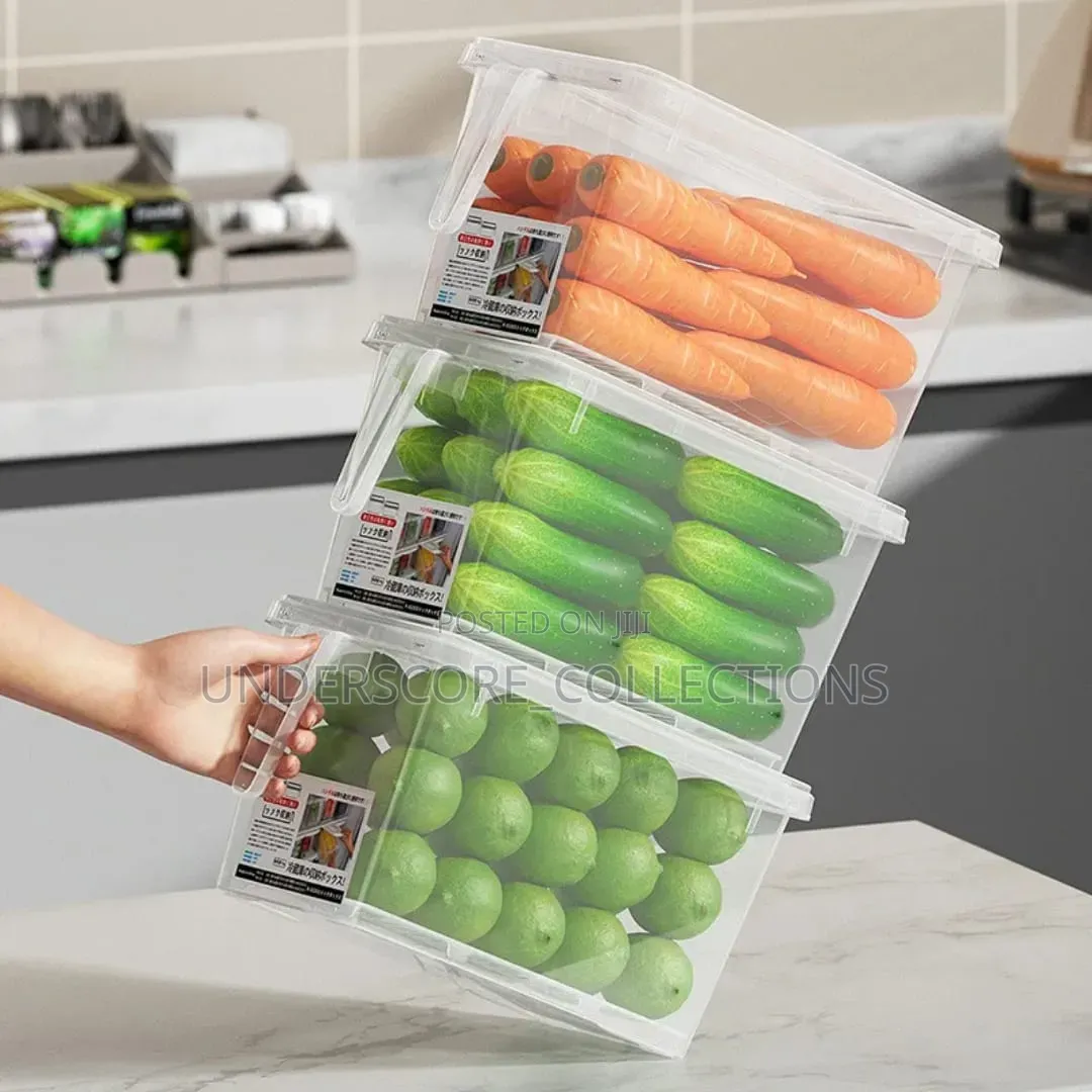 *Vegetable Eggs Meat Storage Box Kitchen Drawer-Type Storage Box