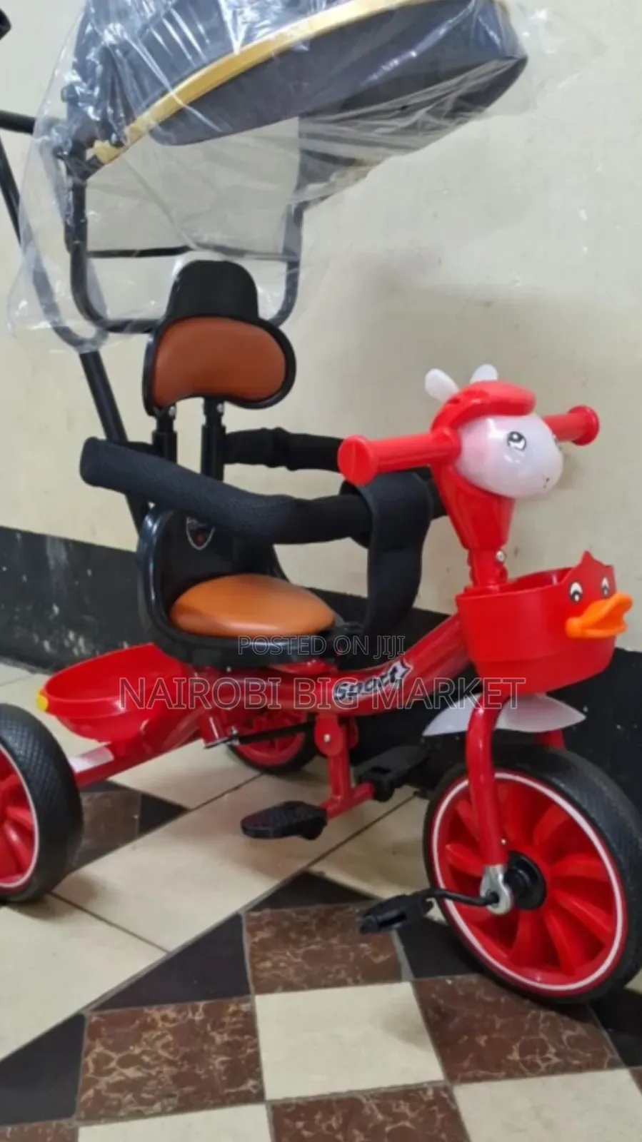 Tricycle With Canopy & Music