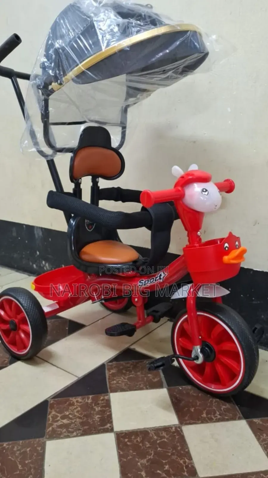 Tricycle With Canopy & Music