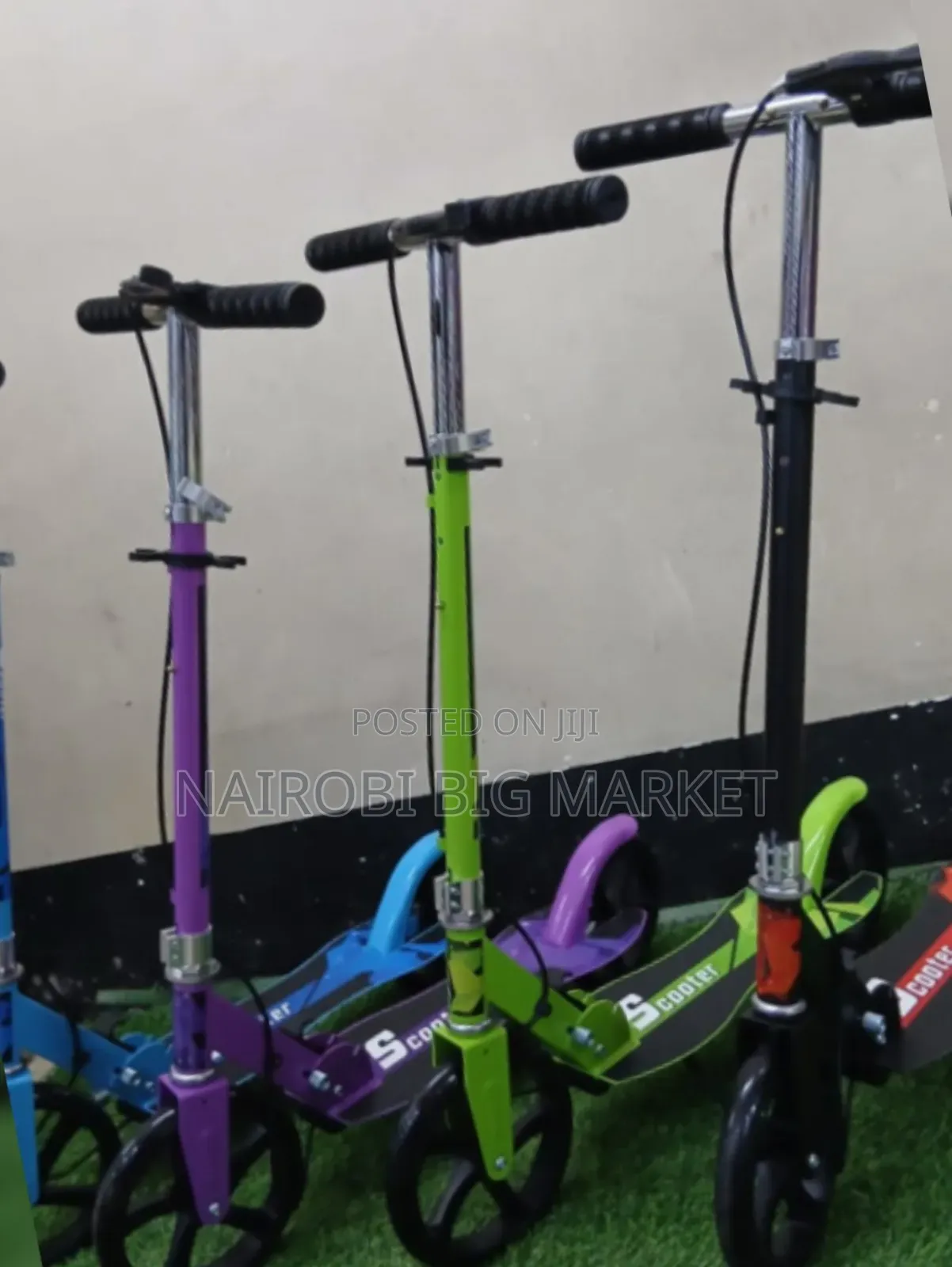 Foldable Metallic Scooters