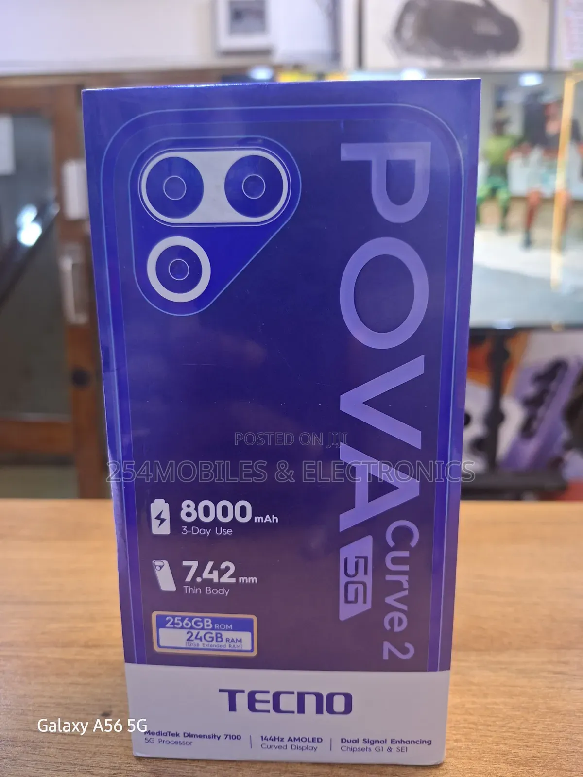 New Tecno Pova Curve 2 256 GB Graphite