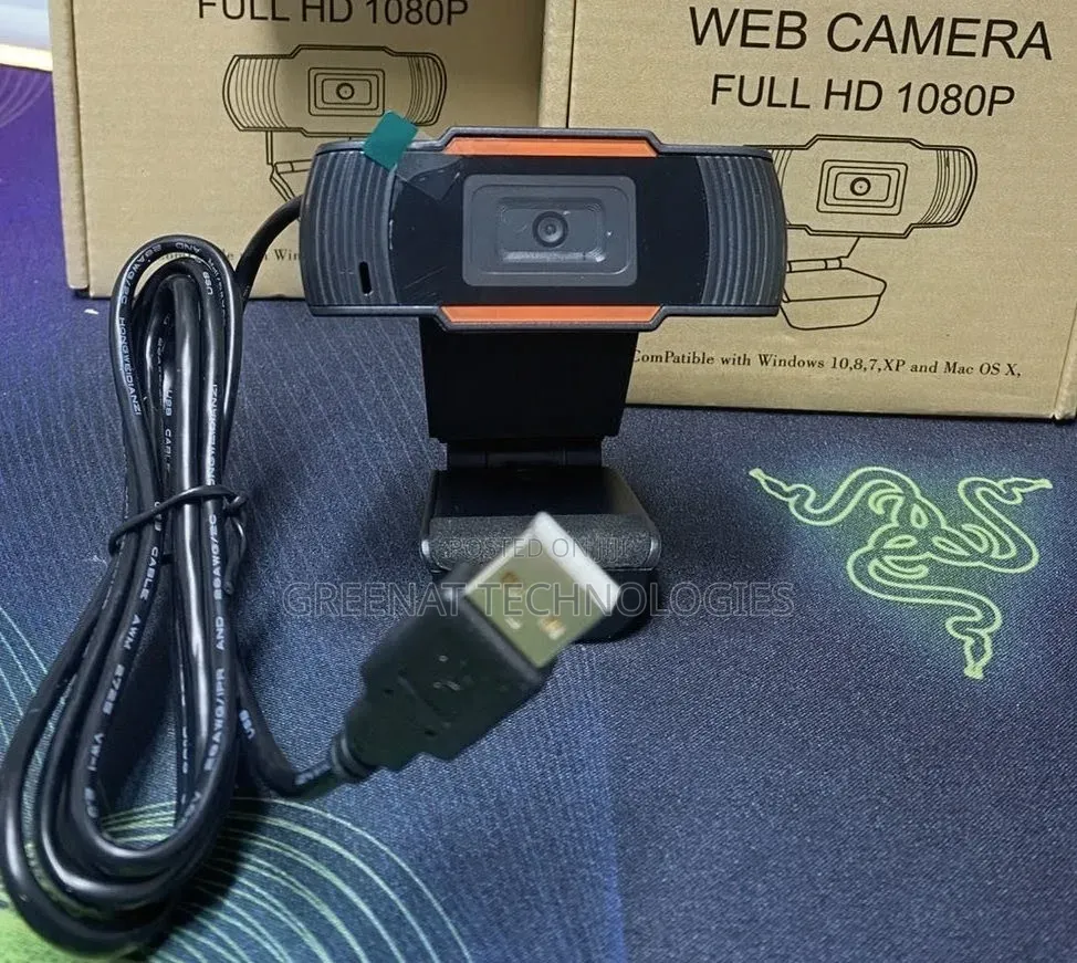 Full HD 1080P Web Camera USB Webcam With Built in Mic for PC