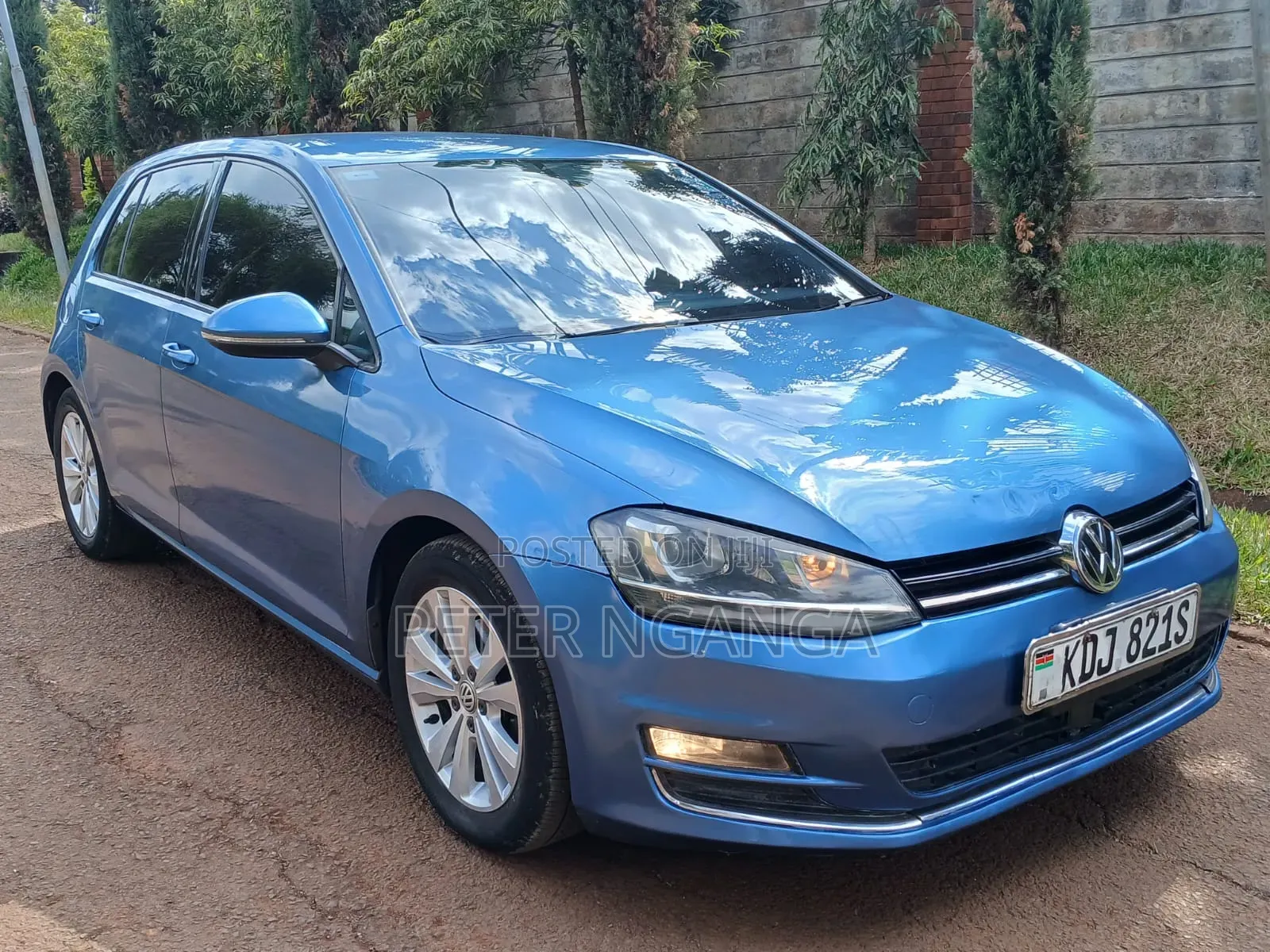 Volkswagen Golf 2015 Blue