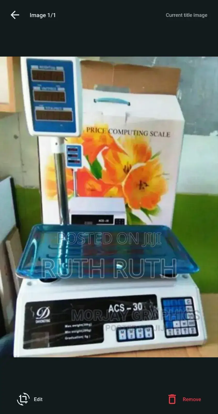 Digital Weighing Scale With Arm