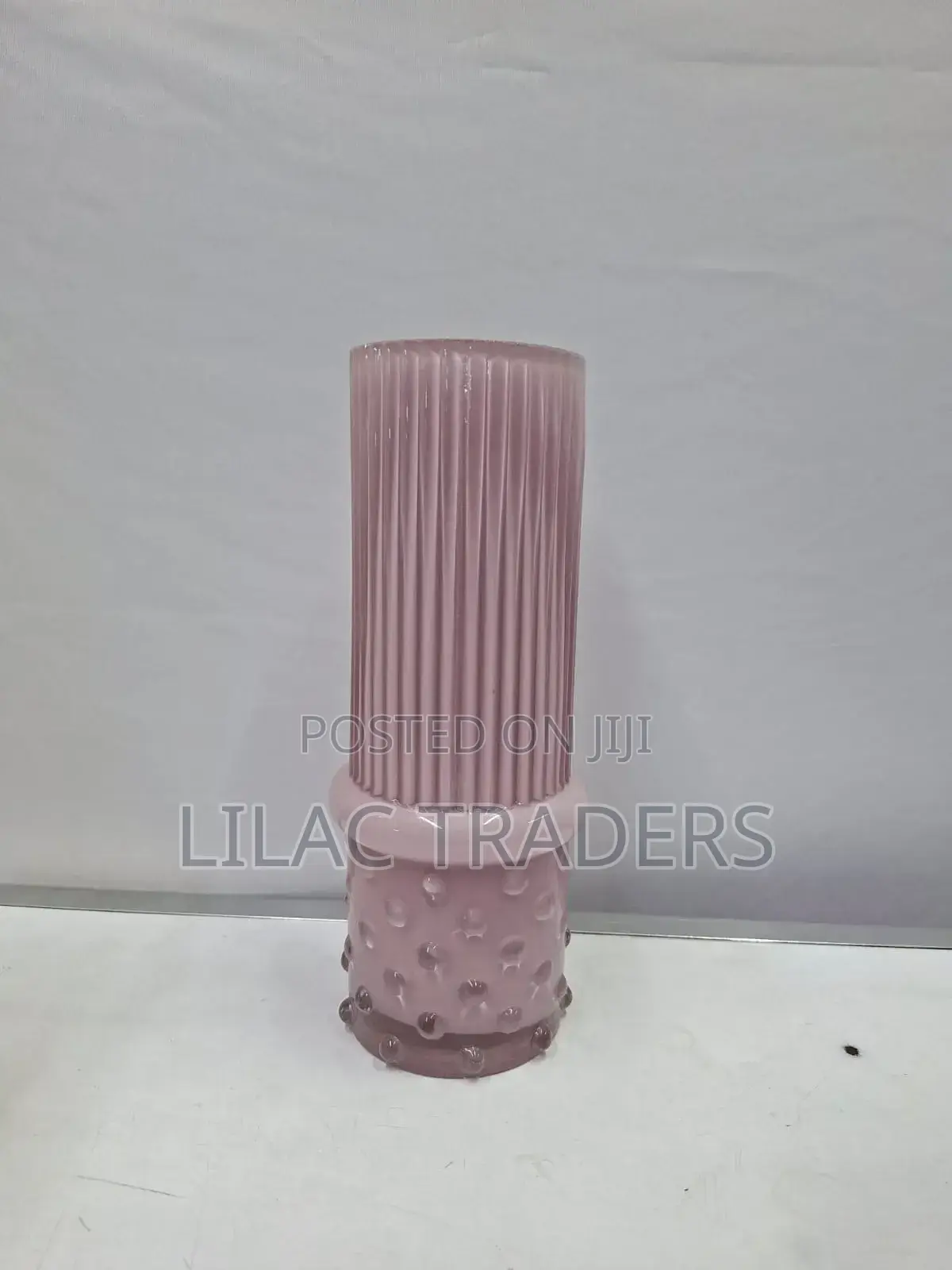 Glass Flower Vase 30*10cm Gale