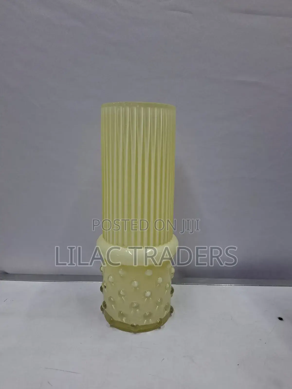 Glass Flower Vase 30*10cm Gale