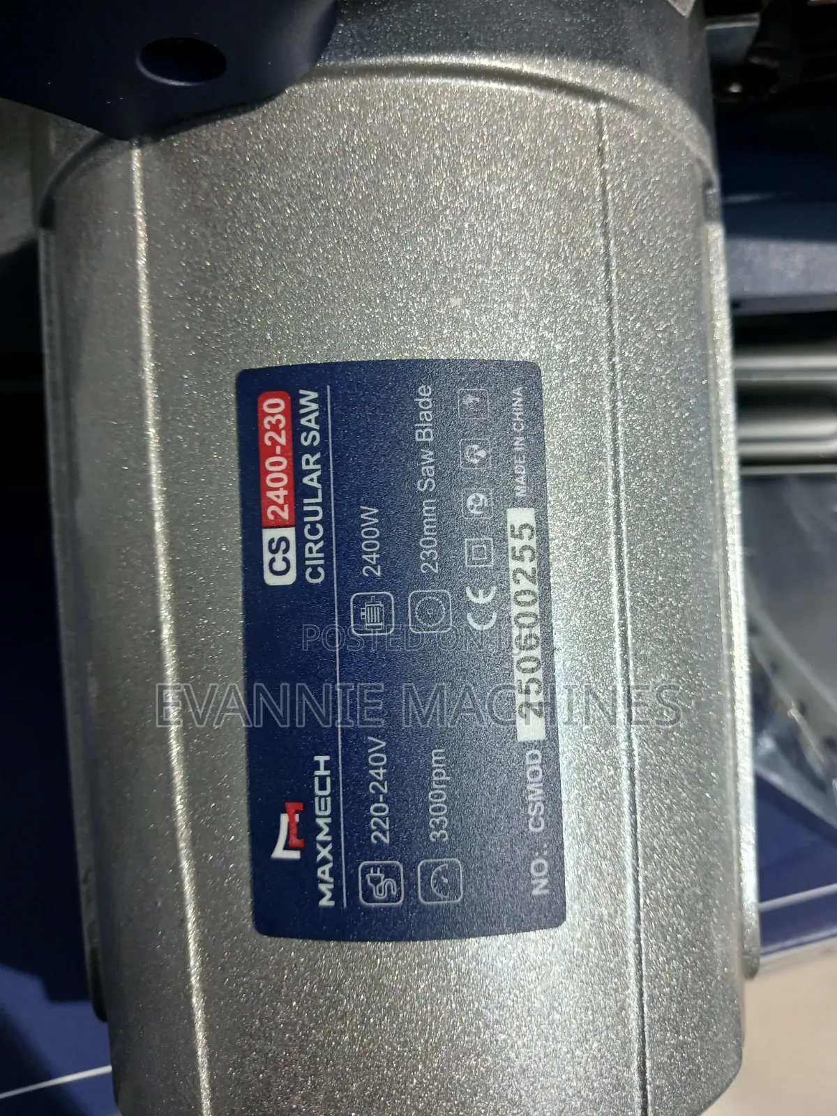 Maxmech 2400W Circular Saw  / Heavy Duty  Maxmech Circular Saw