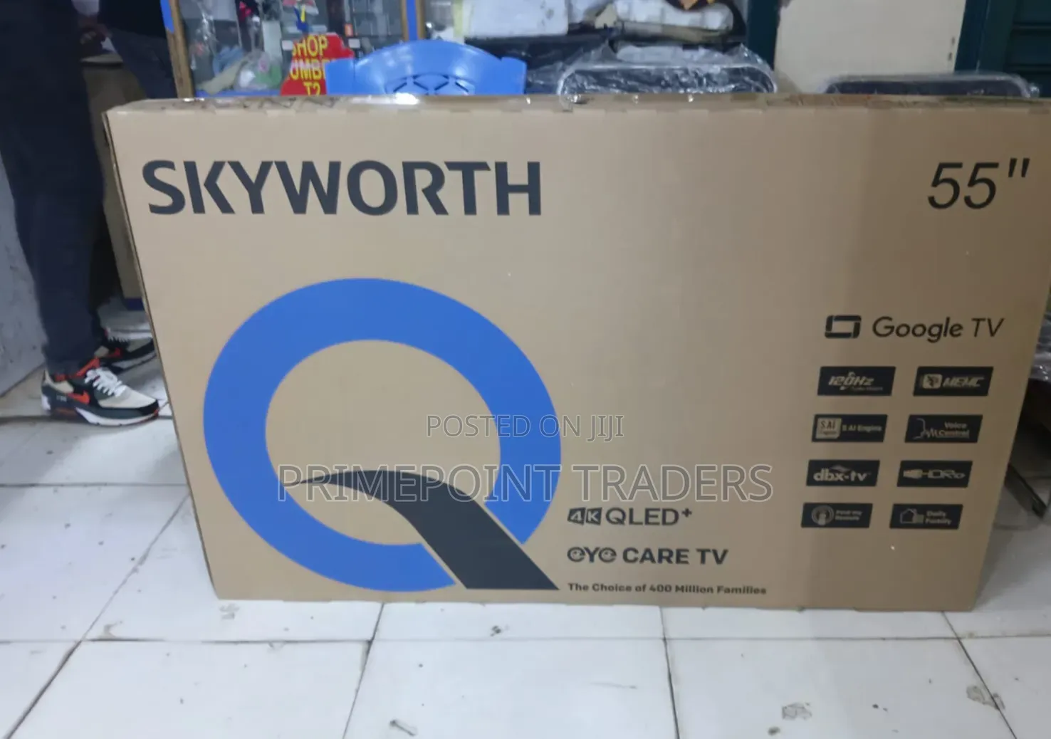 Skyworth 55 Inch QLED Smart TV – Stunning 4K Entertainment