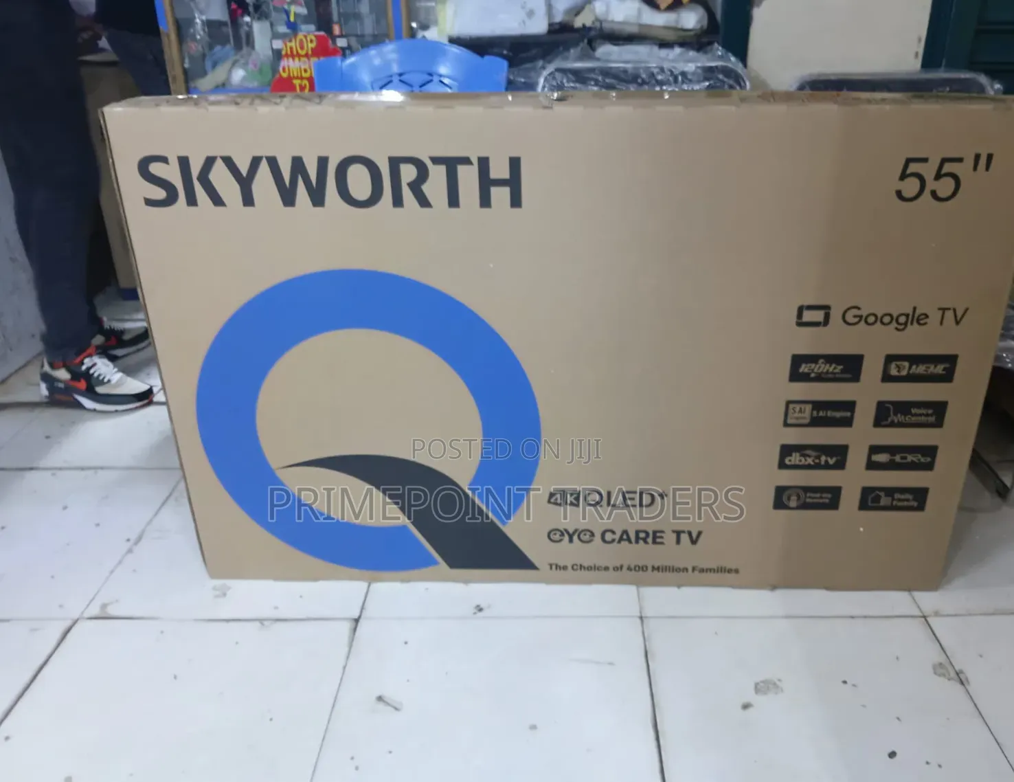 Skyworth 55” QLED Smart TV – Brilliant Picture & Smart Features