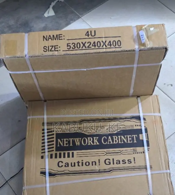 4U Networking Cabinet 530 X 400 X 240mm With PDU + Cooling Fan