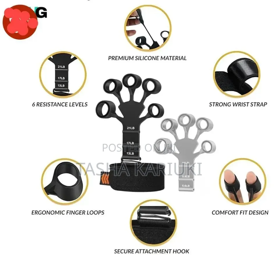 *✅ Adjustable Resistance Finger Trainer  Ce