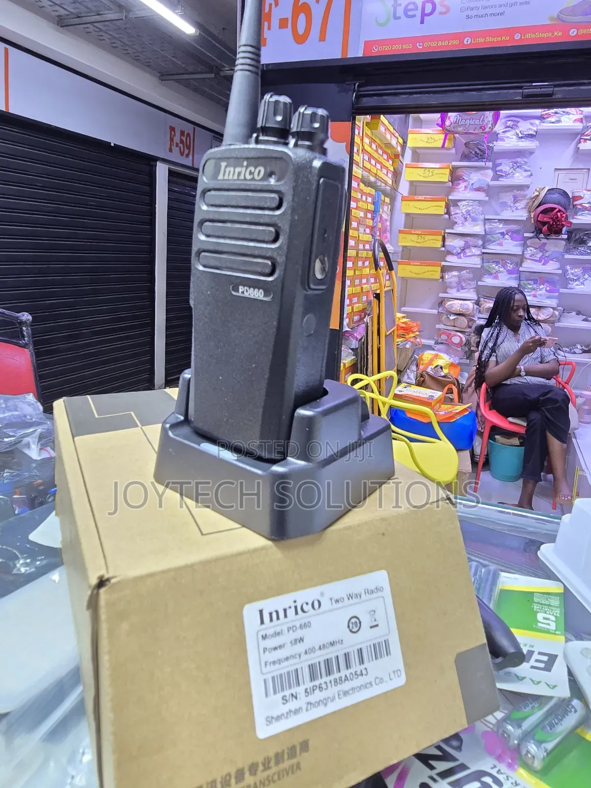 💪 Inrico PD-660 Heavy Duty Long Range Two Way Radio Communication