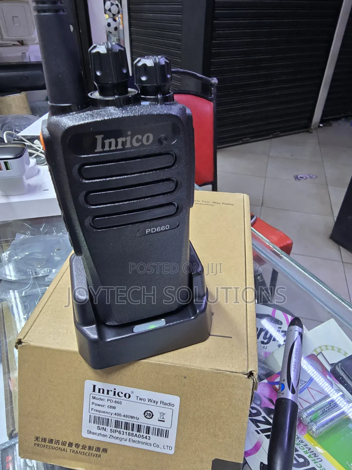 💪 Inrico PD-660 Heavy Duty Long Range Two Way Radio Communication