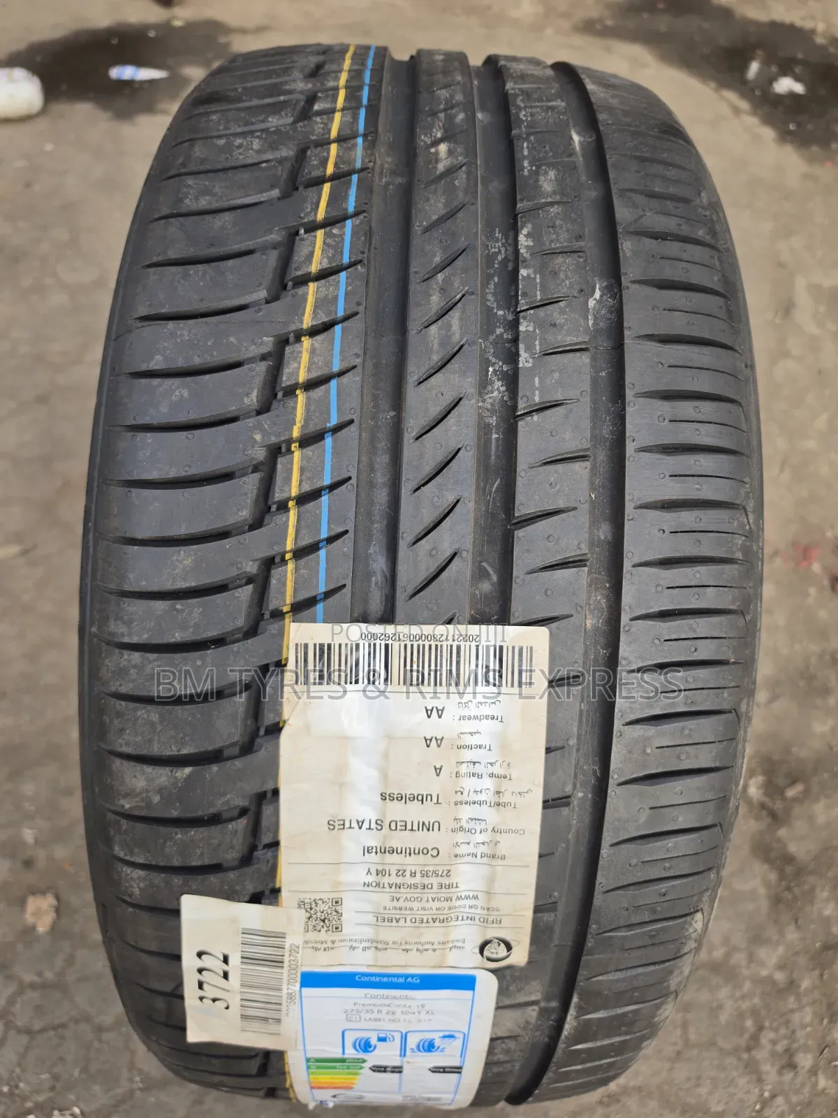 275 /35 R22 Continental TIRES (USA)