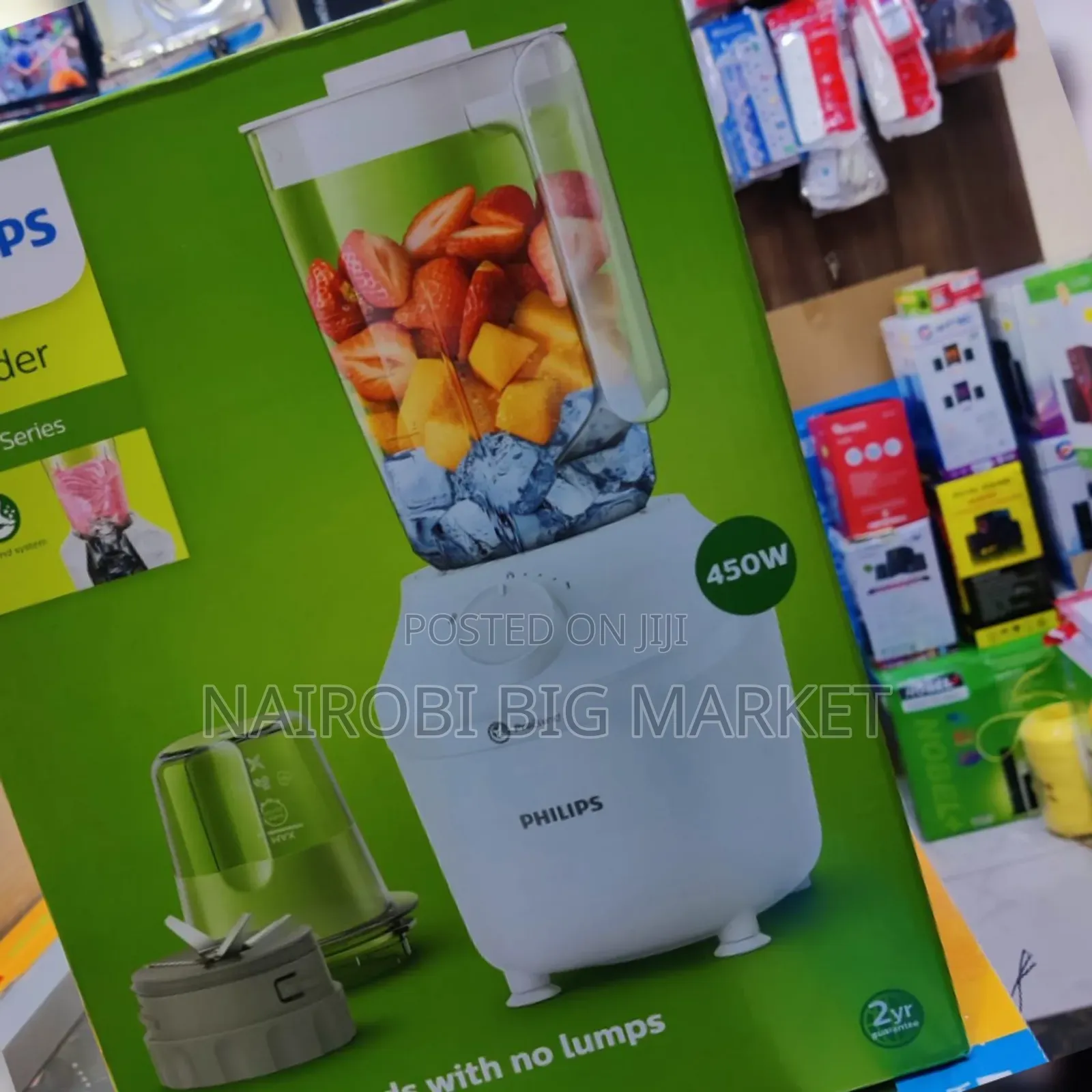 Phillips 2 in 1 Blender 450w