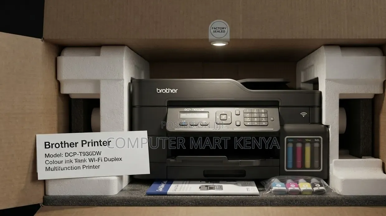 Brother DCP-T930DW |Colour Ink Tank Wi-Fi Duplex Multifunction Printer