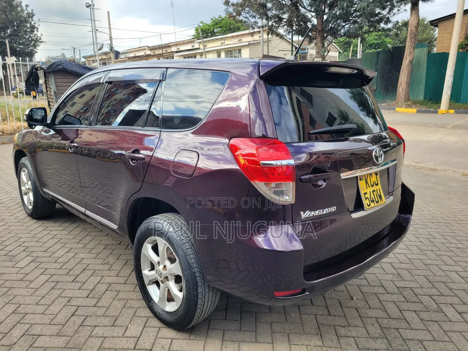 Toyota Vanguard 2009 Purple