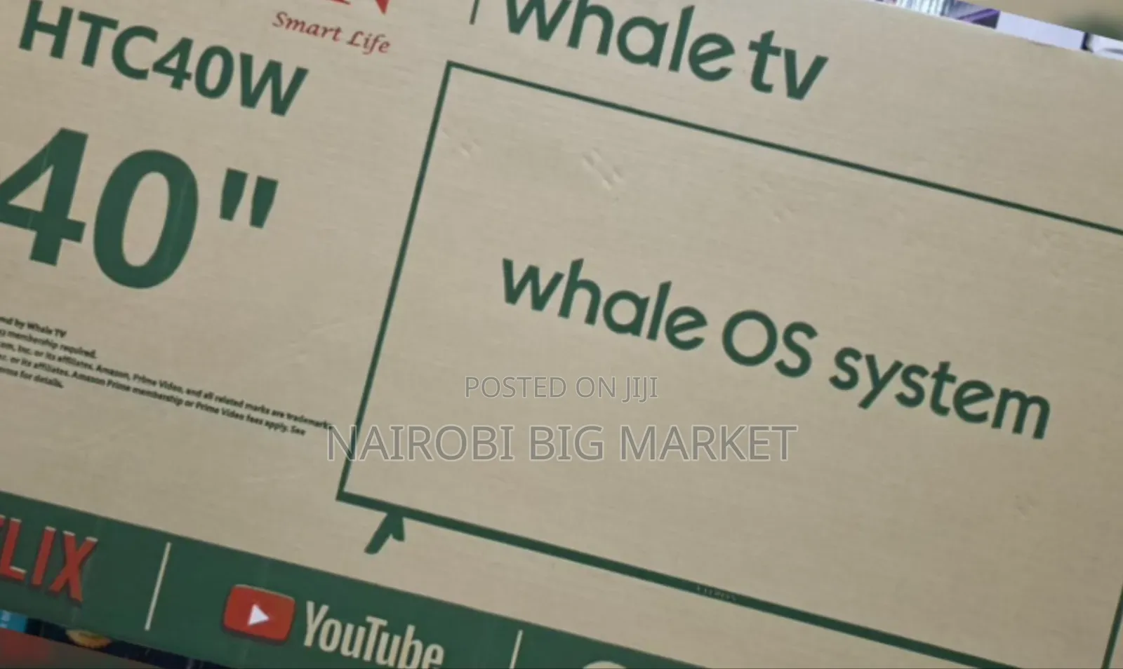 Vitron 40" Smart Whale TV