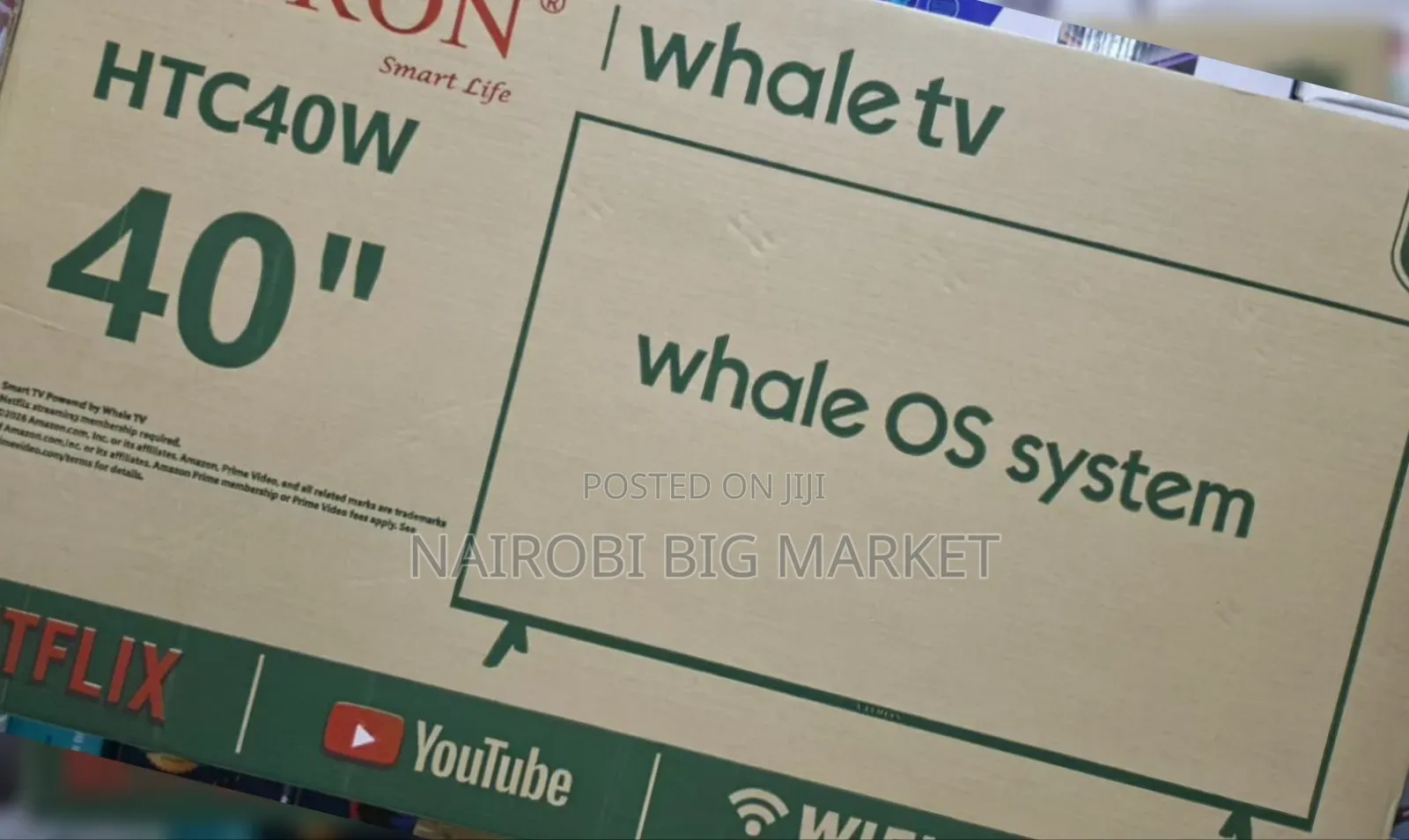 Vitron 40" Smart Whale TV