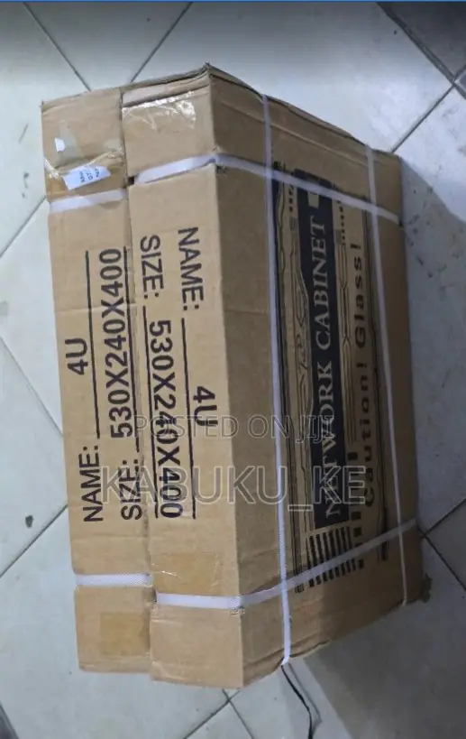 Network Cabinet, 4U With PDU + Cooling FAN