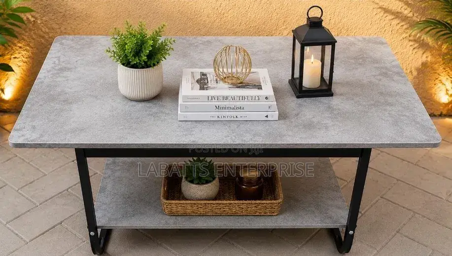 Imported Executive Marble Top Coffee Table
