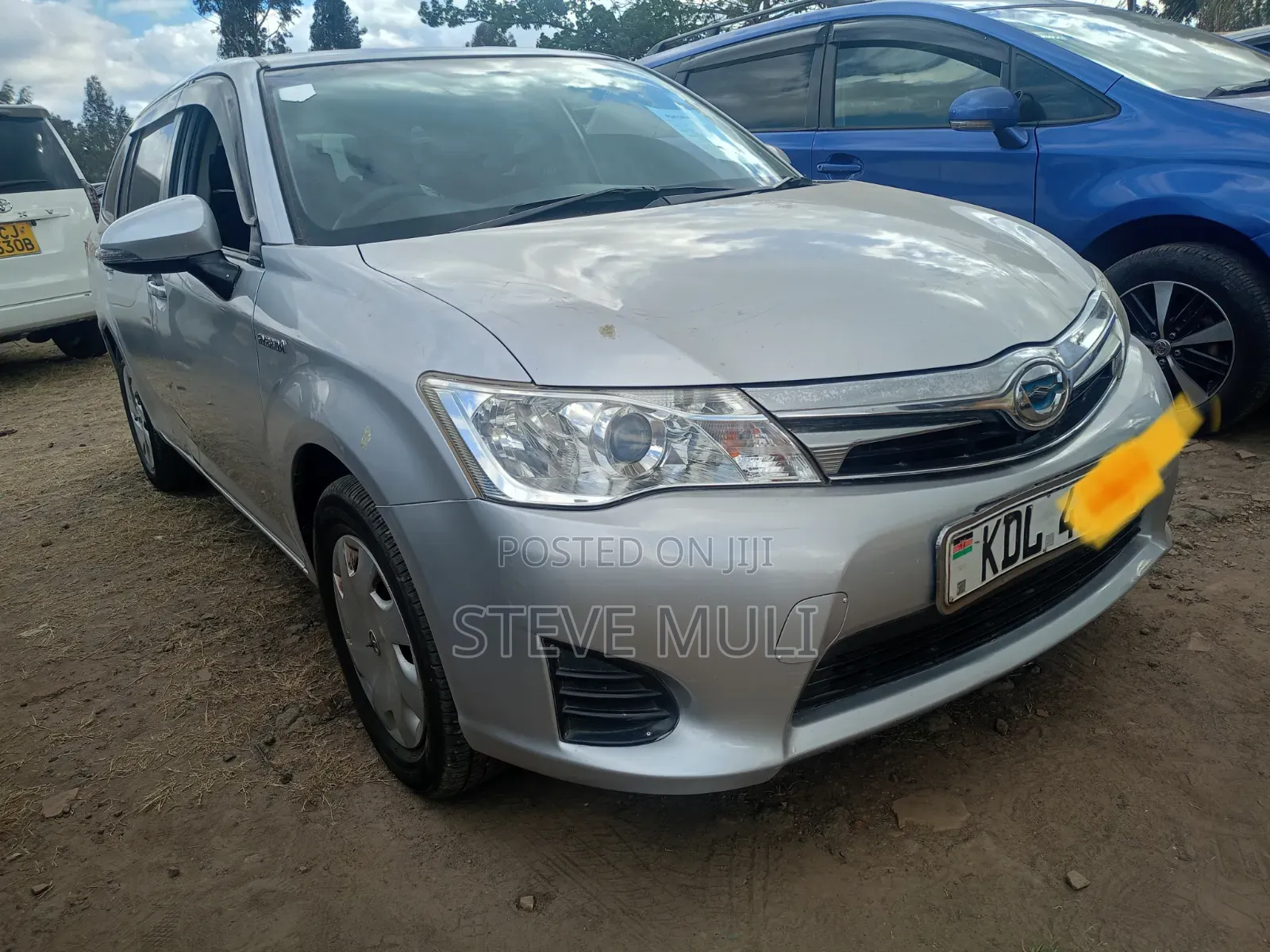 Toyota Corolla Fielder 2015 Silver