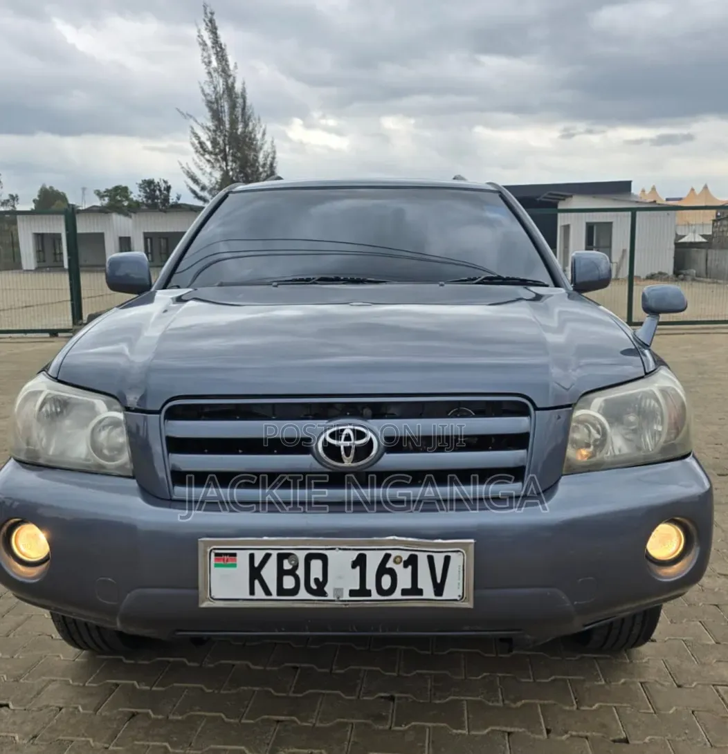 Toyota Kluger 2006 Gray