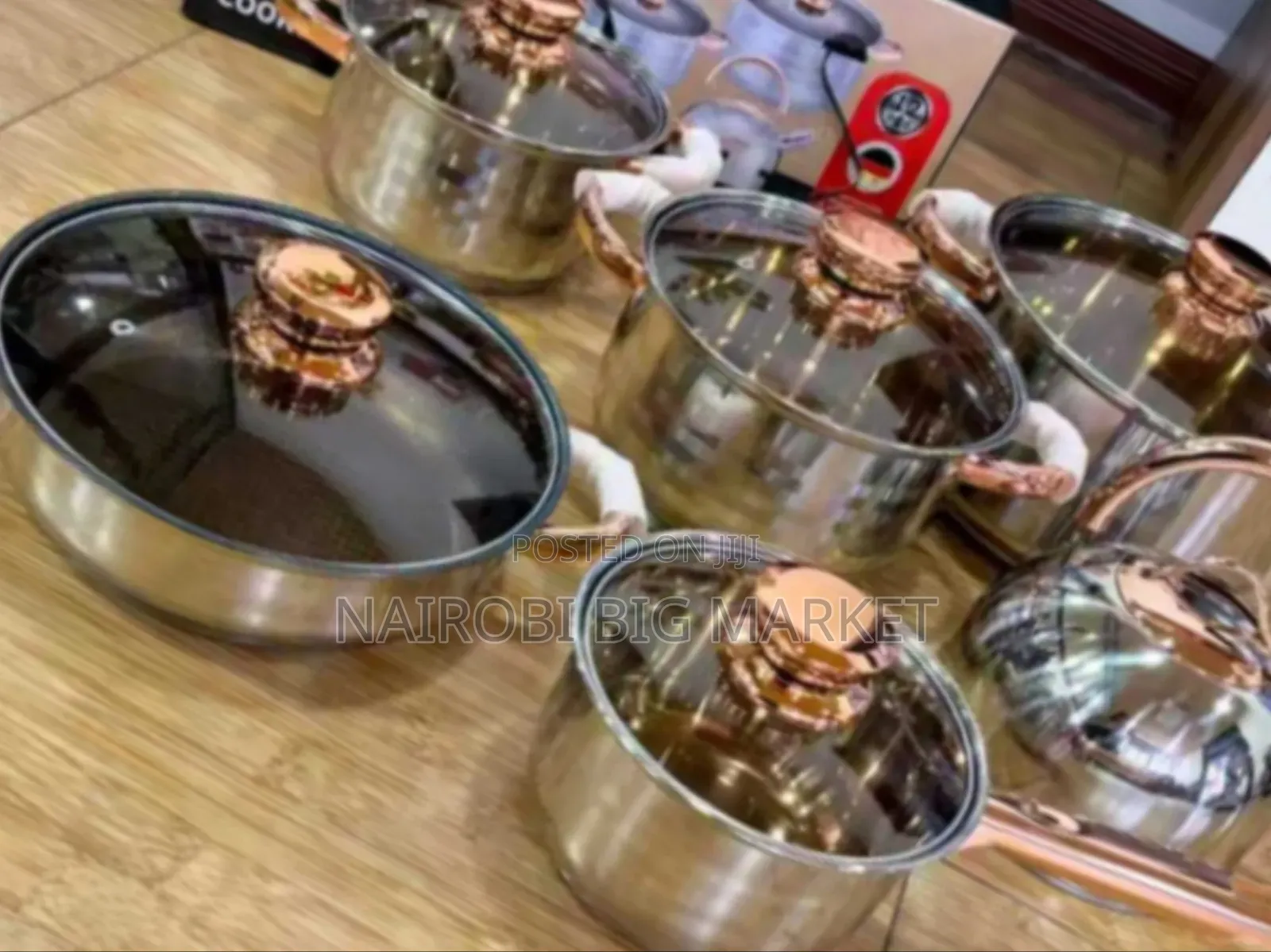 Bosch 12pcs Stainless Steel Cookware