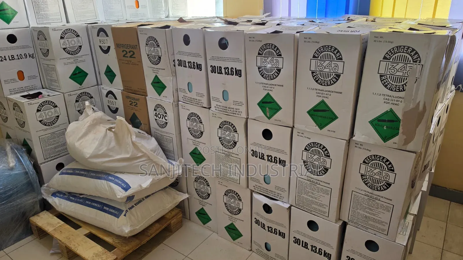 R134A Refrigerant Gas – Reliable Cooling, Professional Performance