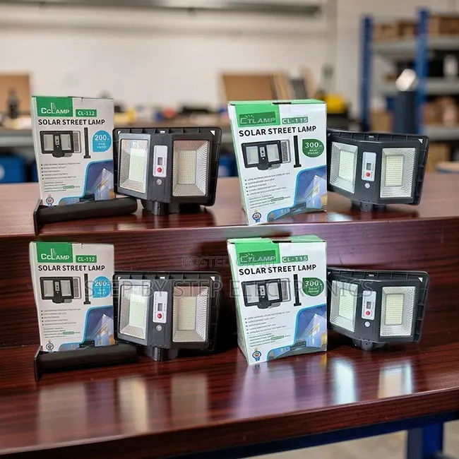 Import Prices Bright 200W 300W Watts and 500W Solar Street Lights