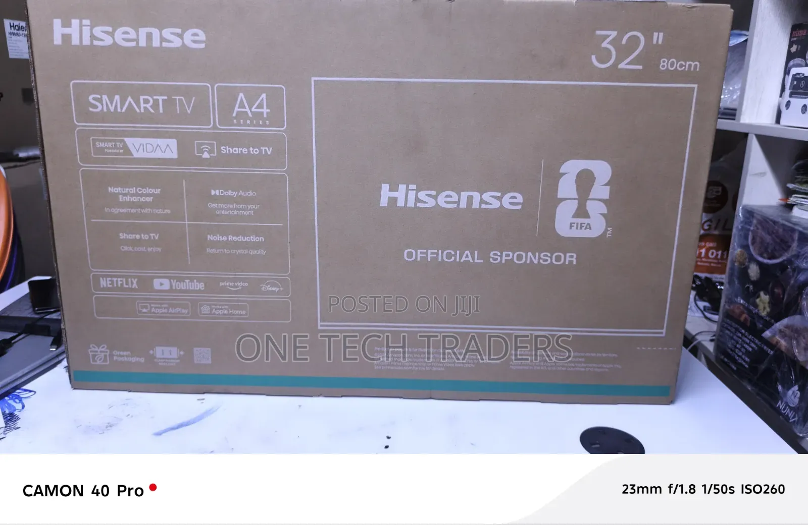 Hisense 32 Inches Smart TV A4 TV