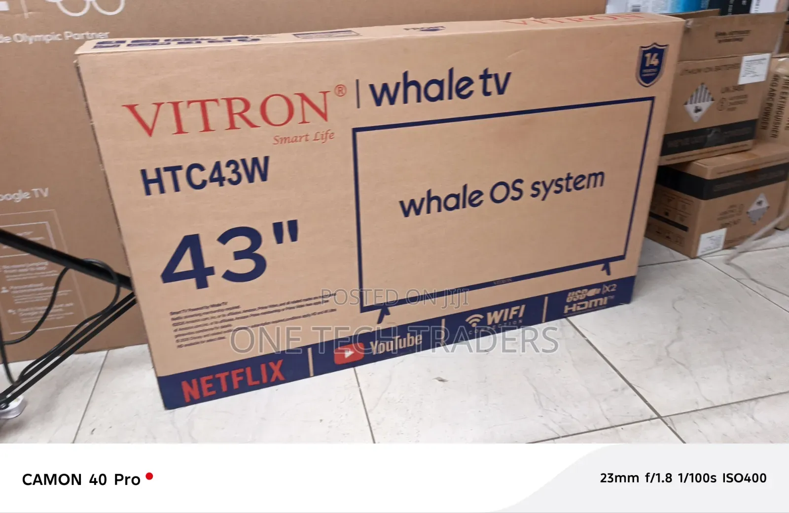 43 Inches Vitron TV Whale-Os System