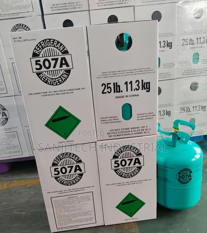 R507 Refrigerant Gas – Powerful Low-Temperature Cooling