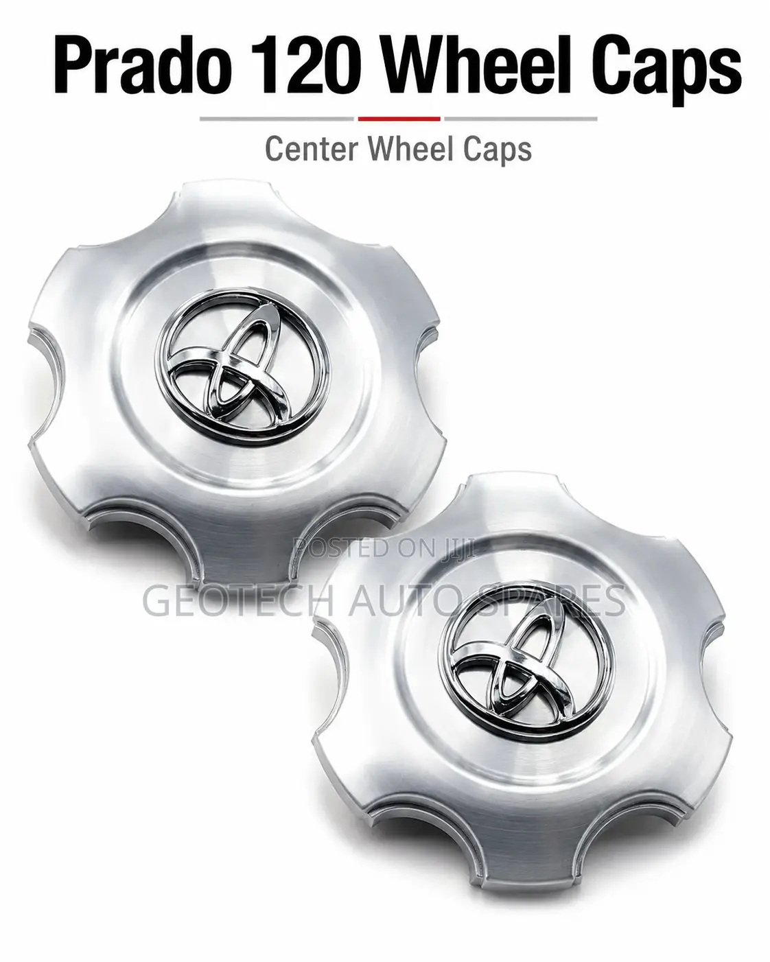 Toyota Prado 120 Wheel Caps Set – Centre Rim Cover Caps