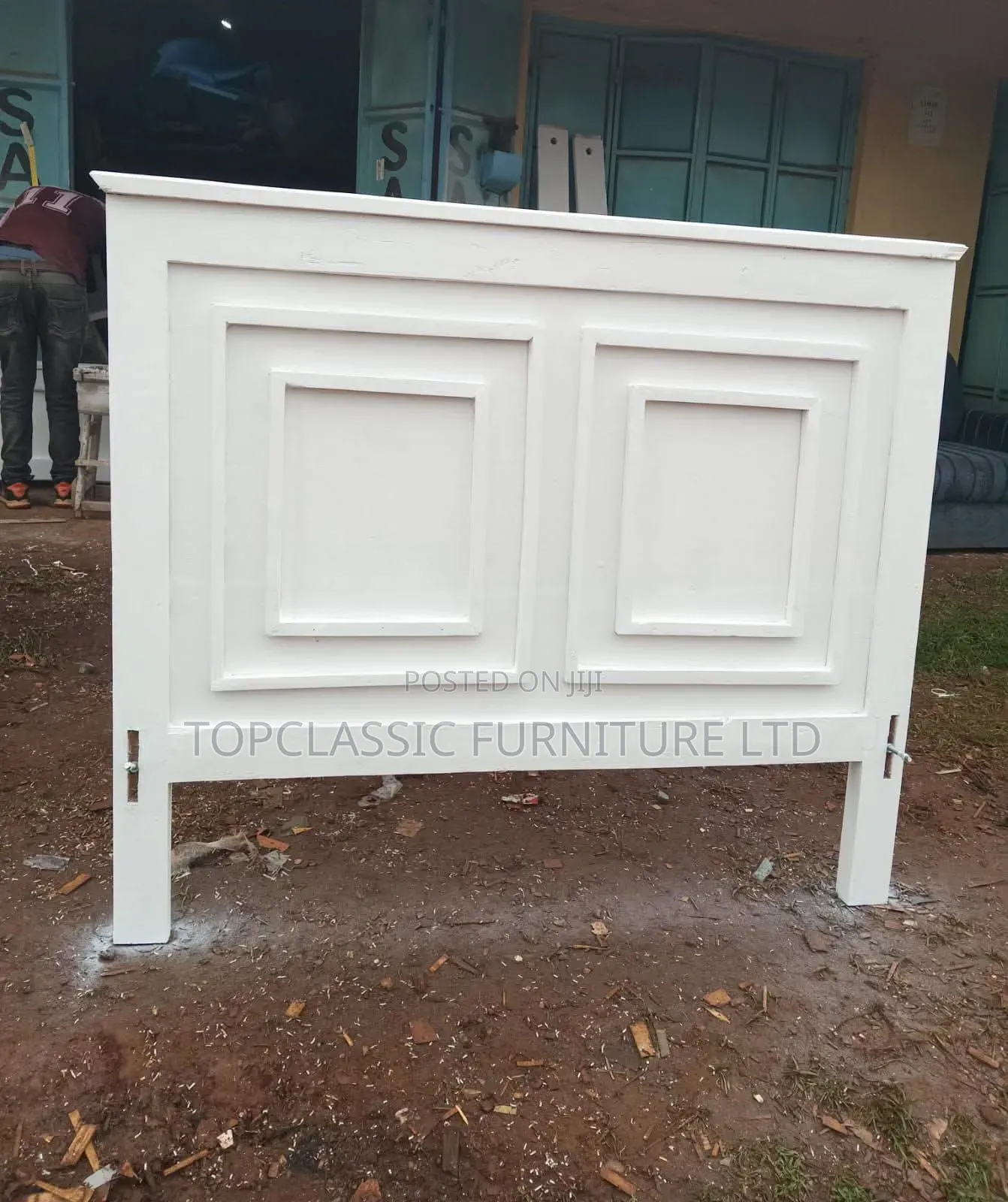 5x6 White Pants. Panel Bed 🛏 3D