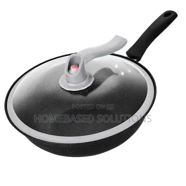 Wok Pan 
-32 Cm Diameter  With Lid