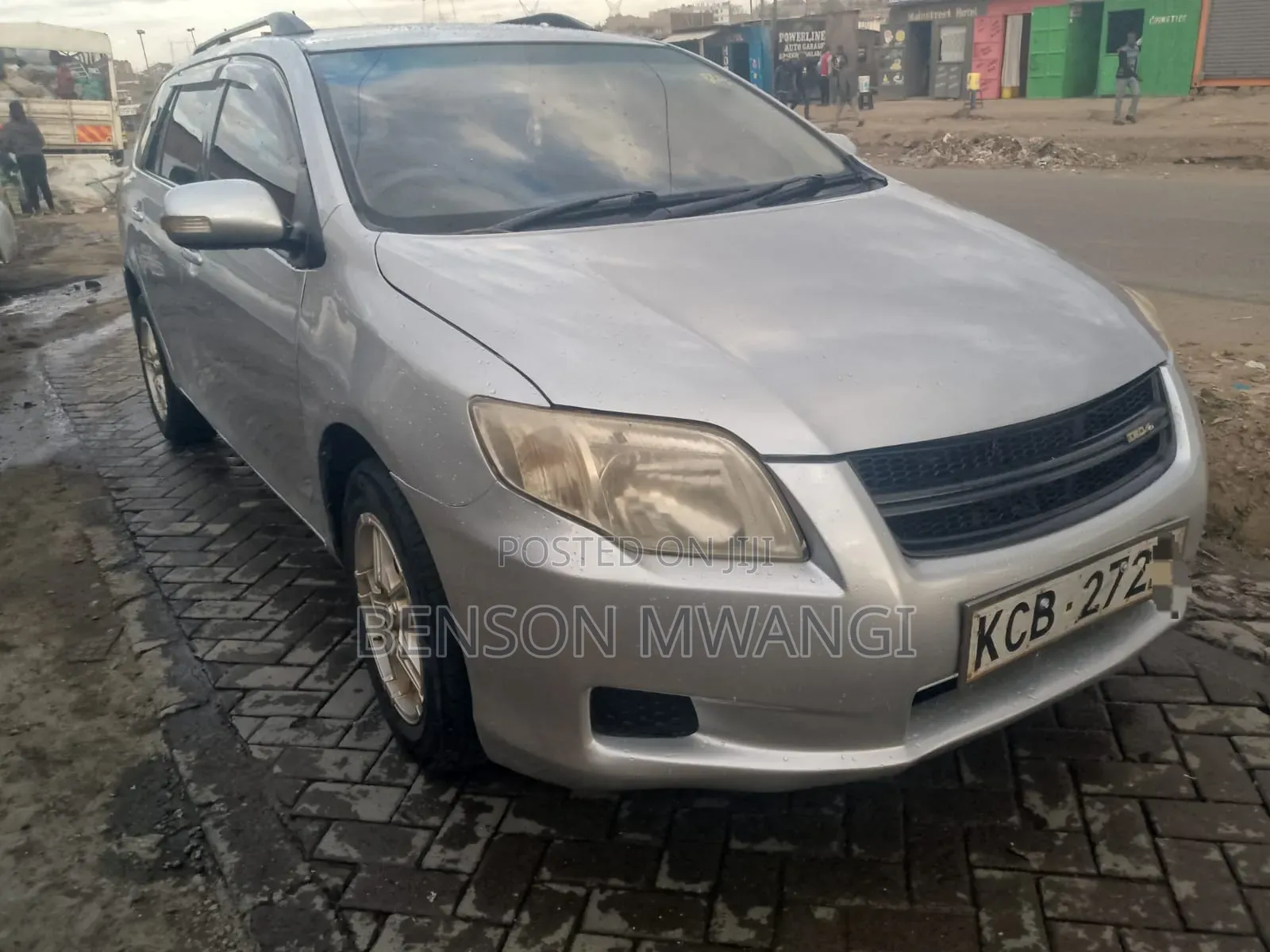 Toyota Corolla Fielder 2008 Silver