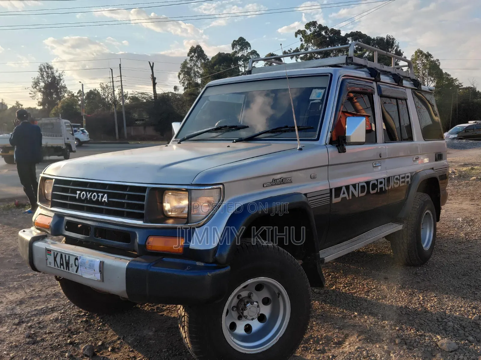 Toyota Land Cruiser 2002 Silver