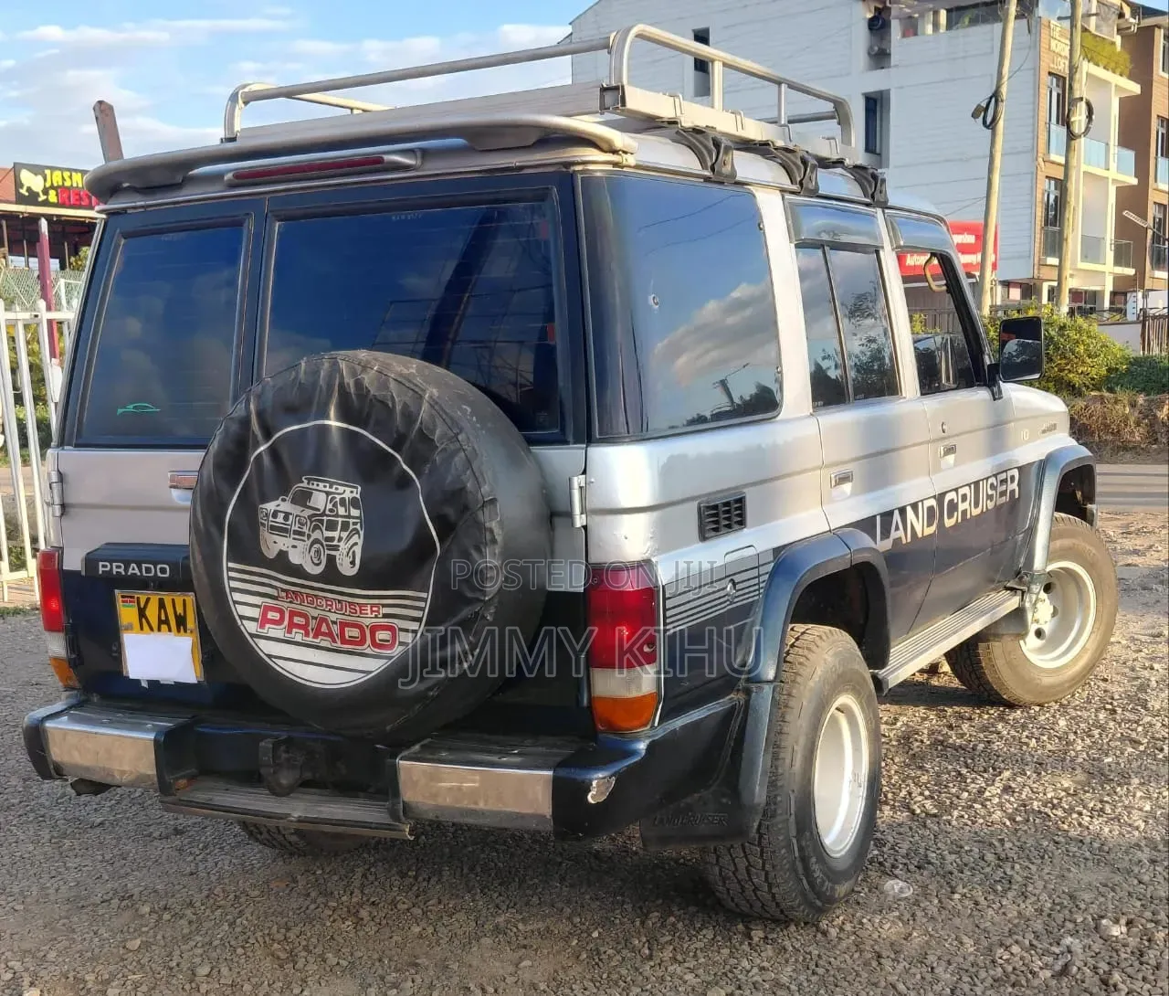 Toyota Land Cruiser 2002 Silver